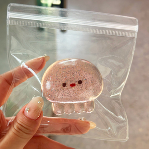 Juguetes Blandos de Cristal, Medusas de Juguete, Pelotas Antiestrés, Juguetes Sensoriales para Aliviar el Estrés, Lindos Pulpos Transparentes, Juguetes Suaves para Adultos - Product Image 3