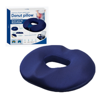 Kingworth Hemorrhoid 정형외과 미골 Tailbone 진통 기억 거품 도넛 베개 좌석 방석