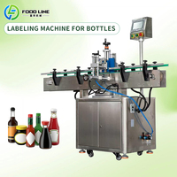 Machine d'étiquetage et de collage de bouteilles d'eau, machine d'étiquetage des bouchons de bouteilles