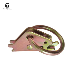 Topwell 2" Attache de fixation robuste E-Track avec joint torique, résistance à la rupture de 4100 lb, crochet de fixation de cargaison en acier <span class=keywords><strong>pour</strong></span> camion, remorque, fourgonnette - Product Image 3