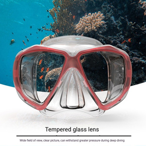 Máscara <span class=keywords><strong>de</strong></span> <span class=keywords><strong>Buceo</strong></span> <span class=keywords><strong>de</strong></span> Alta Calidad con Doble Ventana <span class=keywords><strong>de</strong></span> Vidrio Templado, Anti-UV, para Adultos, con Snorkel, para Equipo <span class=keywords><strong>de</strong></span> <span class=keywords><strong>Buceo</strong></span>, Natación en el Mar - Product Image 2