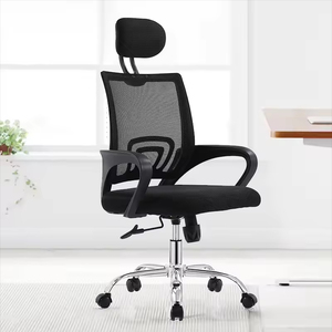 Offre Spéciale chaise de bureau de direction moderne à dossier haut du fabricant Guangdong chaise minimaliste en maille pivotante réglable ergonomique - Product Image 6