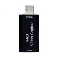 Boîtier d'enregistrement vidéo USB 2.0 vers HDTV de haute qualité 4K1080P, enregistrement audio et vidéo, enregistrement en direct, prend en charge la carte de capture HDTV