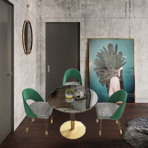 Custom Commercial Good Quality Restaurant Furniture Dining Set Chair and <strong>Table</strong> - Product Image 6