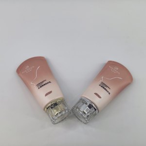 Customized Pink 30ml 50ml 100ml 200ml Pe PCR <b>Plastic</b> Empty Squeeze Hand Cream Soft <b>Tube</b> Cosmetic Packaging Lotion <b>Tubes</b> With Cap - Product Image 3