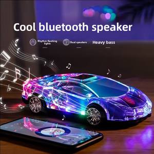 نظام إضاءة وصوت لنموذج سيارة رياضية مع مكبر صوت ستيريو LED مبهر وسماعة بلوتوث للسيارة - Product Image 2