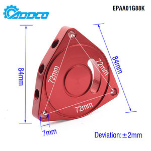 Espaciador de placa de válvula de soplado Turbo ADDCO - EPMAN BOV para Honda Civic Coupe 1,5 T 2015-2021 EPAA01G88K - Product Image 2