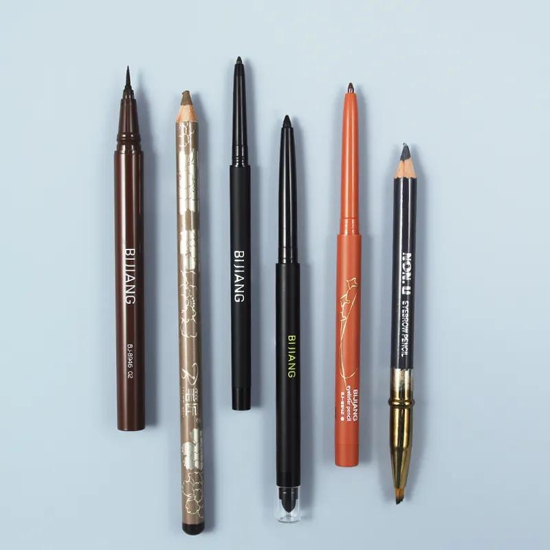 Manufacturer Wholesale Vegan 2 In 1 Waterproof Eyebrow Pencil Private Label Custom Logo Eyebrow Pencil