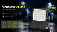 Projecteur LED étanche IP66, éclairage commercial extérieur, projecteur SMD 100W 17000LM pour stade, terrain de sport