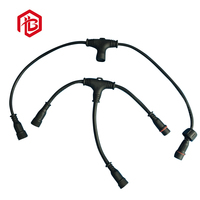 Connecteur étanche de type T, câble répartiteur 3 voies, répartiteur étanche IP68 pour éclairage LED extérieur