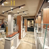 Meubles de présentation de bijoux de luxe sur mesure, vitrine de présentation de bijoux, kiosque à bijoux avec vitre pour grand centre commercial