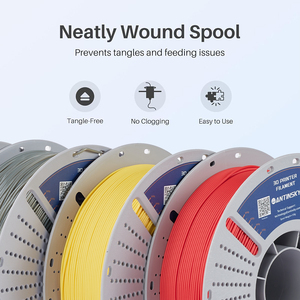 Antinsky PLA + <span class=keywords><strong>3D</strong></span> máy in 1.75mm 1kg Filament Chất lượng cao mịn in <span class=keywords><strong>3D</strong></span> máy in PLA + Filament nhà máy trực tiếp - Product Image 3