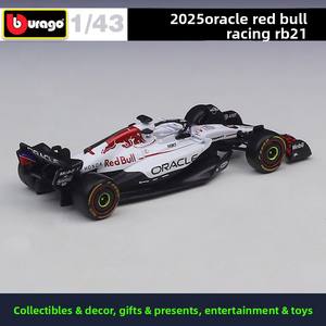 Modèle de voiture de course <span class=keywords><strong>F1</strong></span> <span class=keywords><strong>Red</strong></span> <span class=keywords><strong>Bull</strong></span> RB21 en métal moulé sous pression à l'échelle <span class=keywords><strong>1</strong></span>:<span class=keywords><strong>43</strong></span>, jouet de simulation en alliage de la saison 2025, qualité supérieure, objet de collection - Product Image 3