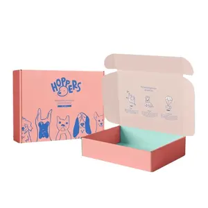 Pet Feed Packaging Box EF Pit Double-Sided Printed Logo Corrugated Paper Packing Cardboard Box