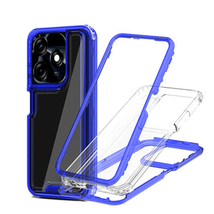 Gscase Heavy Duty điện thoại trường hợp 3 trong 1 <span class=keywords><strong>360</strong></span> bìa cho TECNO Spark đi 2024 trường hợp đối với TECNO Infinix Lưu ý 40 trường hợp <span class=keywords><strong>360</strong></span> Bìa - Product Image 4
