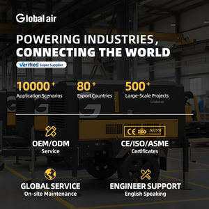 물 우물 드릴링 리그 샌드 블라스팅용 디젤 공기 압축기 이동식 회전 나사형 30BAR 300CFM 고압 휴대용 장치 - Product Image 6