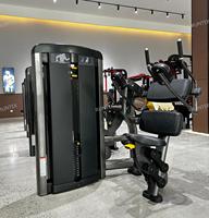 Máquina de remo comercial RUNTEK de baja resistencia, equipo de gimnasio con carga de placas isolateral