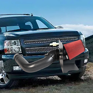 Đỏ 2004 2005 Silverado DIESEL lly 6.6l hệ thống hút khí lạnh + Lá Chắn Nhiệt - Product Image 6