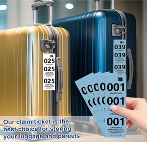 Tùy Chỉnh Dễ Dàng Để Xé Dòng Áo Kiểm Tra Vé Số Lượng Lớn Giấy Áo Phòng Thẻ Số Áo Kiểm Tra Thẻ Yêu Sách Vé Với Thủng Dòng - Product Image 6