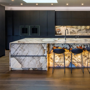 Piani Cucina di Lusso in Quarzite Brasiliana Pandora, Top per Vanità, Piani per Tavoli, Pietra Naturale Traslucida per Isole - Product Image 2