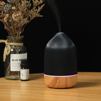 Diffuseur d'arômes lumineux à sept couleurs transfrontalier, diffuseur domestique de bureau enfichable, atomiseur et humidificateur