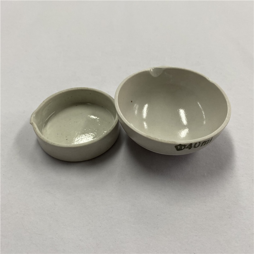 Lot De 10 Bols D'Évaporation Céramique 100 Ml - Laboratoire, Recherche, Chimie - Solides Et Faciles à Nettoyer