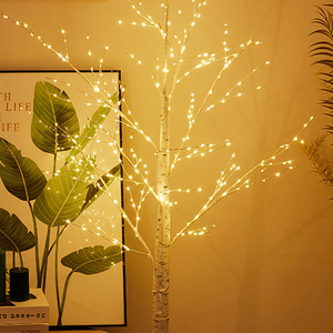 Đèn LED Trắng Ấm Cây Nhân Tạo Để Trang Trí Mặt Bàn Đồ Trang Trí Trong Nhà Tiệc Lễ Phục Sinh Giáng Sinh - Product Image 2