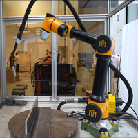 Máquina de robot de soldadura Cobot automática sin OEM con brazo de robot colaborativo de 6 ejes