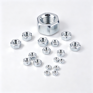 Écrou hexagonal en acier au carbone GB6170 de haute qualité, écrou hexagonal métrique zingué pour fixation mécanique, directement de l'usine - Product Image 4