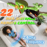 Robot lézard télécommandé sans fil, grimpeur mural, machine à ramper avec effets lumineux, fonctionne sur batterie rechargeable, pour la maison