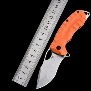   Navaja plegable de acero, hoja plegable, para camping, portátil, de bolsillo, con anzuelo para pescar, para supervivencia al aire libre, mini navaja - Product Image 3