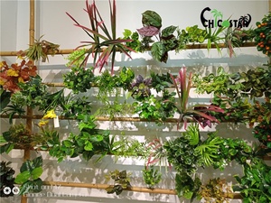 Plantas artificiales personalizables <span class=keywords><strong>para</strong></span> interiores y exteriores, pared de salón, pared <span class=keywords><strong>vertical</strong></span> verde <span class=keywords><strong>para</strong></span> jardín - Product Image 6