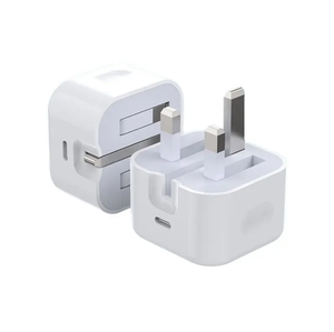 Adaptador de Corriente <span class=keywords><strong>USB</strong></span> <span class=keywords><strong>C</strong></span> de <span class=keywords><strong>20w</strong></span> con Enchufe del Reino Unido para Cargador de iPhone, Cable de Carga Rápida con Caja de Empaque para Cargadores de iPhone 16 y 17 - Product Image 2