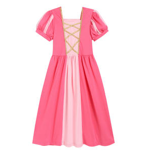 Disfraces de Princesa Elsa y Anna de Diferentes Estilos, Vestido de Manga Corta para Niñas, Disfraz de Halloween para Niños, Rapunzel, Blancanieves, Bella, <span class=keywords><strong>Película</strong></span> de Televisión - Product Image 4