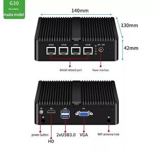 Mini PC BKHD sin Ventilador J1900 N2840 J5005 J6412 5405U 4 LAN 6 LAN Red Industrial - Product Image 1