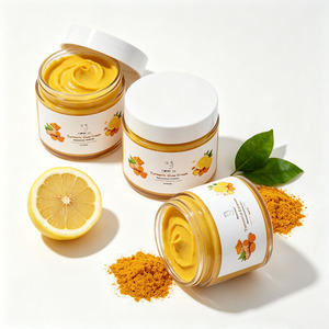Crema de cúrcuma con etiqueta privada personalizada para manchas oscuras, aclarante para rostro y cuerpo, proveedor de productos para el cuidado de la piel para pequeñas empresas, fábrica. - Product Image 6