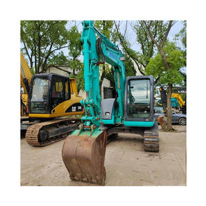 สภาพการทำงานดี รถขุดไฮดรอลิกแบบตีนตะขาบ Kobelco รุ่น Sk70 Sk70sr มือสอง น้ำหนัก 7 ตัน ของแท้จากโรงงาน - Product Image 6
