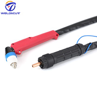 Tête de torche de découpe plasma P80, pièce de rechange pour pistolet CO2 refroidi par air, type rouge, pour Panasonic