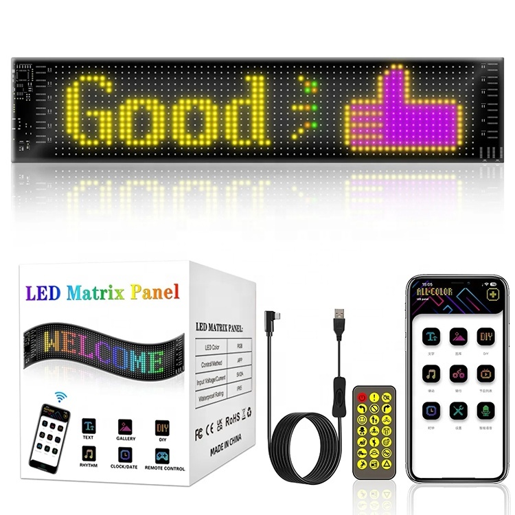 Led Automotive Soft Screen Usb Car