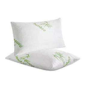 LUXURY BAMBOO FIBER FABRIC PILLOW WITH ANTI-BACTERIAL PREMIUM SUPPORT