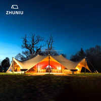 Lujo al aire libre a gran escala evento boda fiesta estiramiento carpas toldo dosel