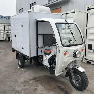 Tricycle électrique de cargaison de <span class=keywords><strong>prix</strong></span> usine 1200w 3 roues <span class=keywords><strong>camion</strong></span> d'unité de réfrigérateur 3 mètres <span class=keywords><strong>camion</strong></span> de boîte de congélateur de réfrigérateur à vendre - Product Image 1