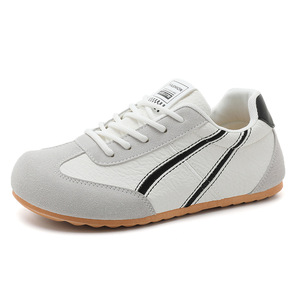 Zapatillas Deportivas Casuales para Mujer 2026 de Alta Calidad, Estilo Alemán, Planas, Blancas, Combinación de Colores - Product Image 5