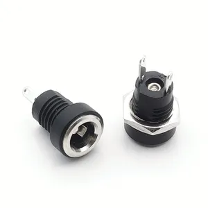 Dc-022b 3.5x1.35/1.3mm Power plug connector dc female socket with waterproof cap