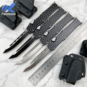 Cuchillo Plegable de Supervivencia con Mango de Aluminio, Venta al Por Mayor de Fábrica, Cuchillo EDC Multifuncional de Bolsillo con Hoja Recta de Acero Inoxidable 5cr13 - Product Image 1