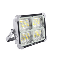 150W & 100W IP66 étanche solaire LED inondation jardin lumières économie d'énergie lampe de projecteur extérieur avec ABS corps éclairage de secours