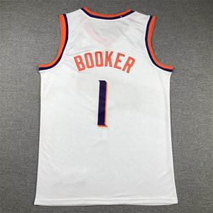 Camiseta de Hombre 2026 Cosida de Devin <span class=keywords><strong>Booker</strong></span> # 1 camiseta de baloncesto Steve Nash Charles Barkley Retro Casual Top - Product Image 3