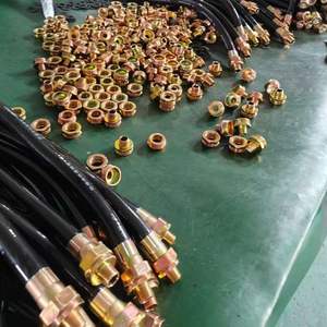 خرطوم هيدروليكي عالي الضغط، أنبوب مطاطي من البي في سي مع ضفيرة من الأسلاك الفولاذية، مقاوم للحرارة العالية، قابل للتخصيص - Product Image 6