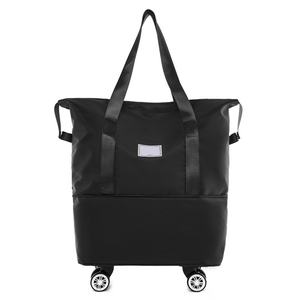 Sac de voyage week-end unisexe de haute qualité avec logo personnalisé, imperméable, en Oxford, pliable - Product Image 6