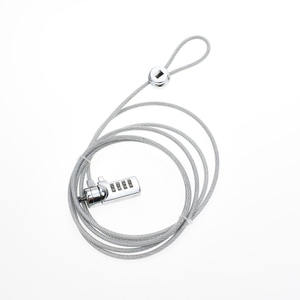 YH10018 Cable Lock with 4 Digit <strong>Password</strong> for dell Laptop,Coded Lock with Combination <strong>Password</strong> for Laptop,Notebook Computer Chain - Product Image 1